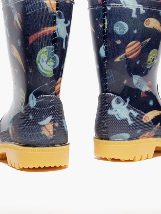 Toddler Boys Space Wellies 