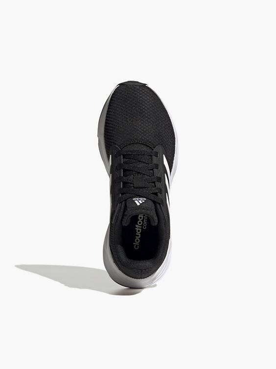 Galaxy 6 Lace-up Black/White Trainer
