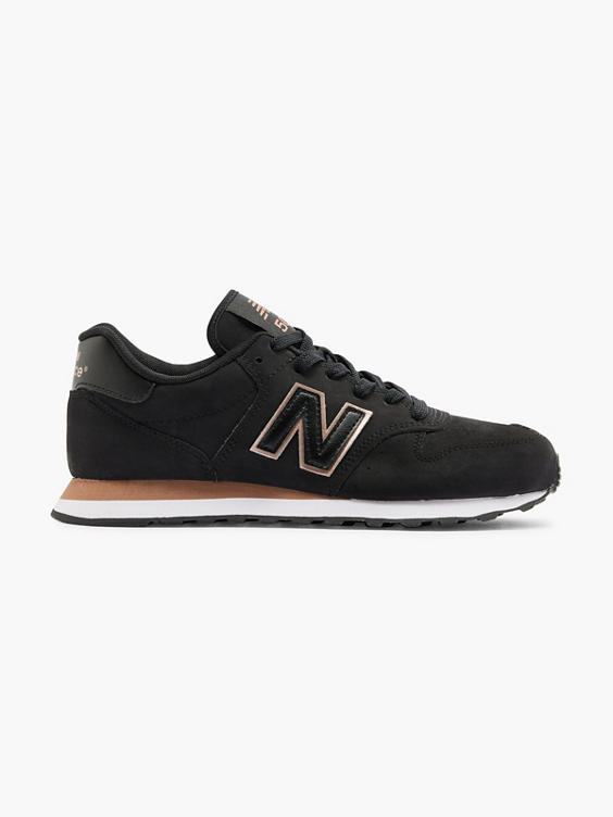 (New Balance) Sneaker 500 in schwarz