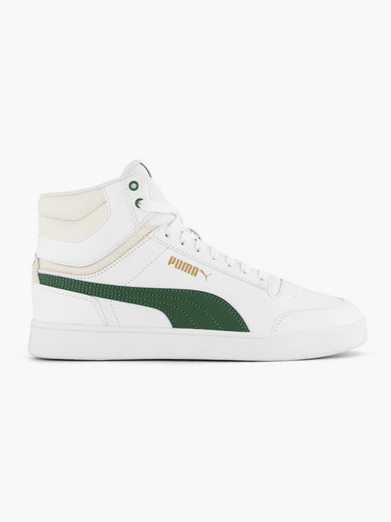 Witte Puma Shuffle Mid