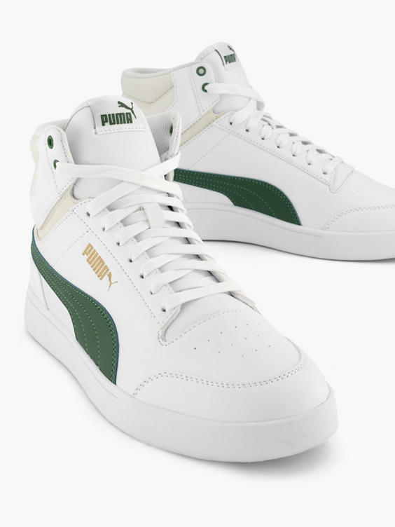 Witte Puma Shuffle Mid