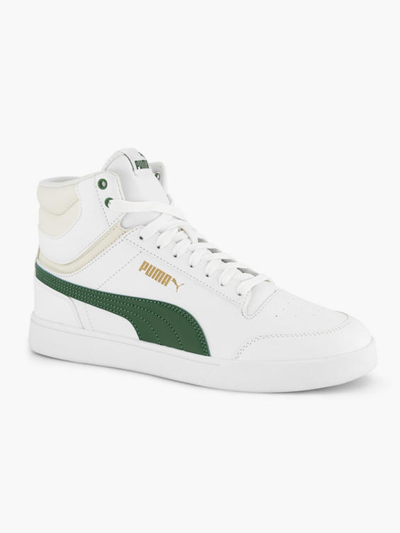 Witte Puma Shuffle Mid