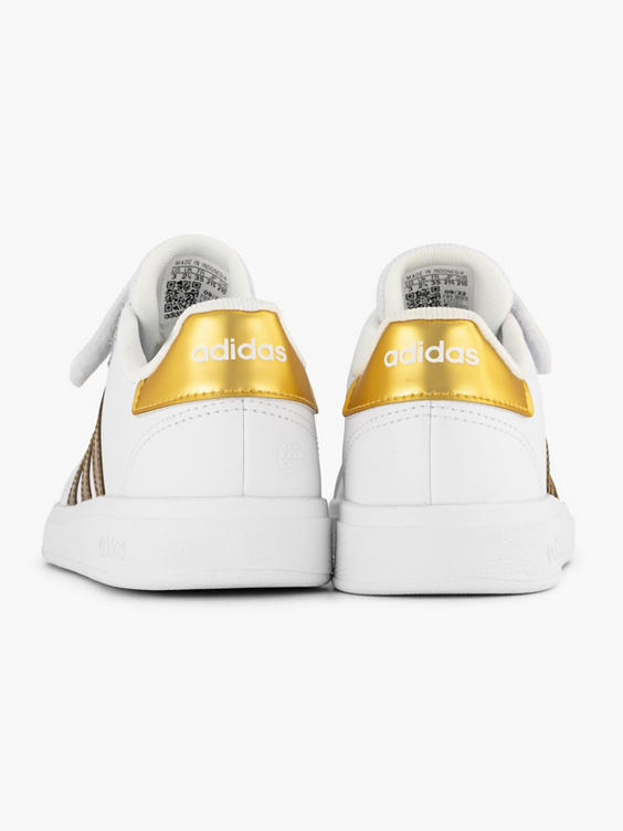 Witte sneaker GRAND COURT 2.0 EL K velcro