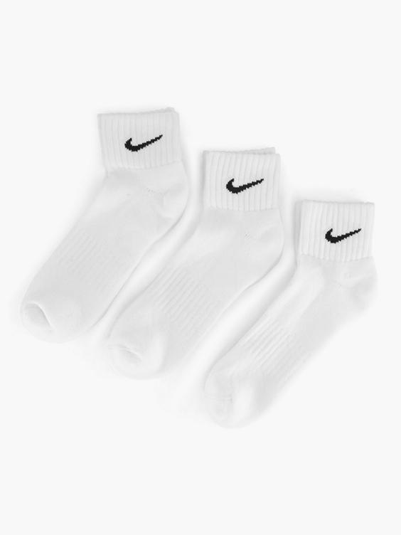 Witte Nike Cushion Training Ankle 3 pak