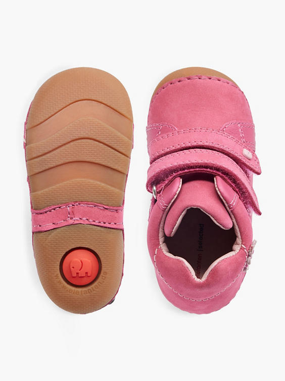 Pink Twin Touch Fastening Shoe 