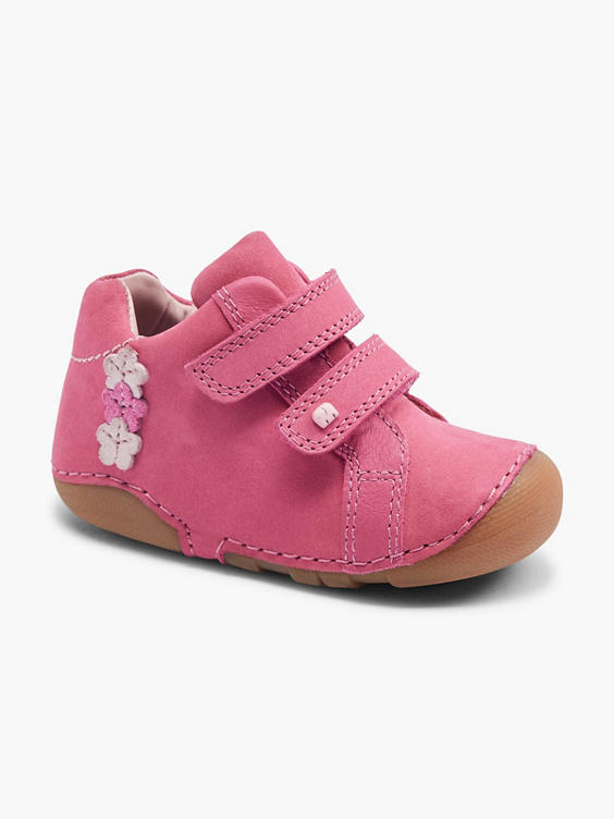 Pink Twin Touch Fastening Shoe 