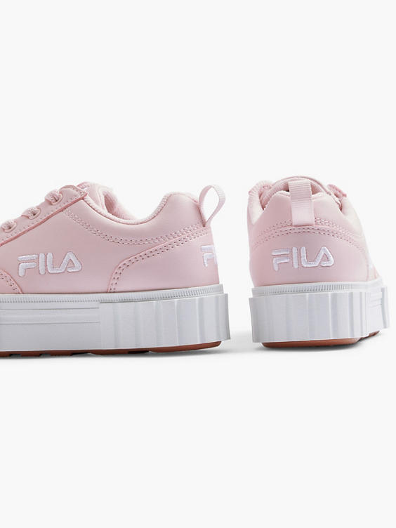Roze platform sneaker