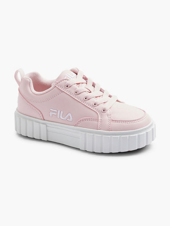 Roze platform sneaker