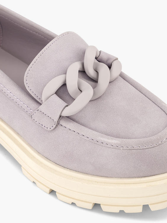 Lila chunky loafer