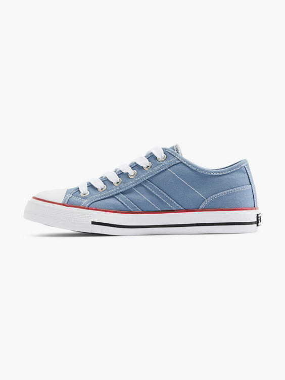 Fila New Blue Lace-up Canvas Trainer