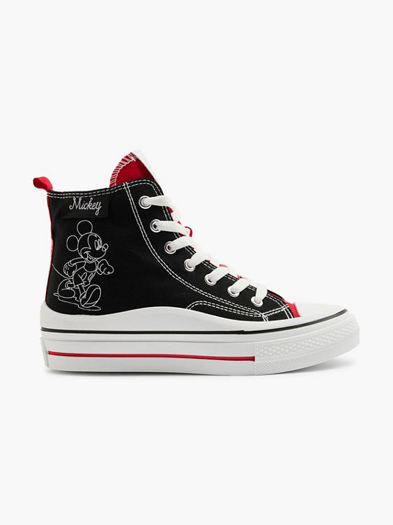 Mickey Mouse Hi Top Canvas Trainer