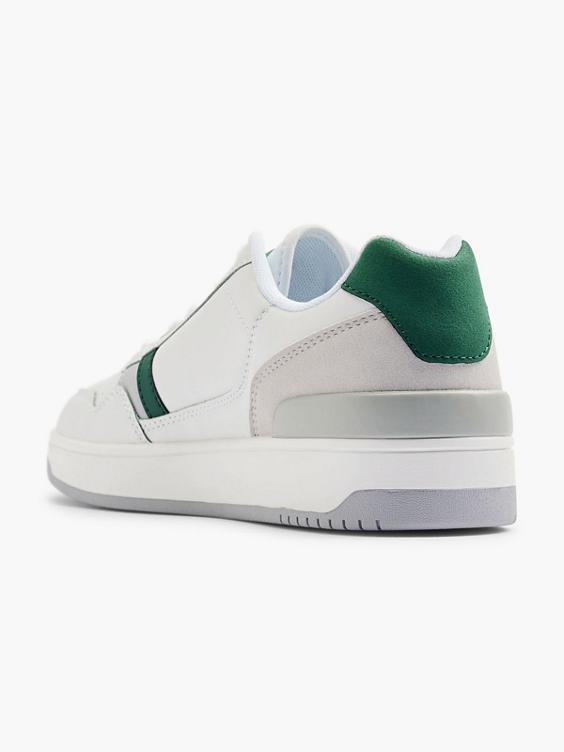 Fila New White/Green Lace-up Trainer
