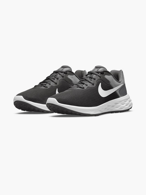 Nike Iron Grey/ White Smoke Revolution 6 NN Lace-up Trainer