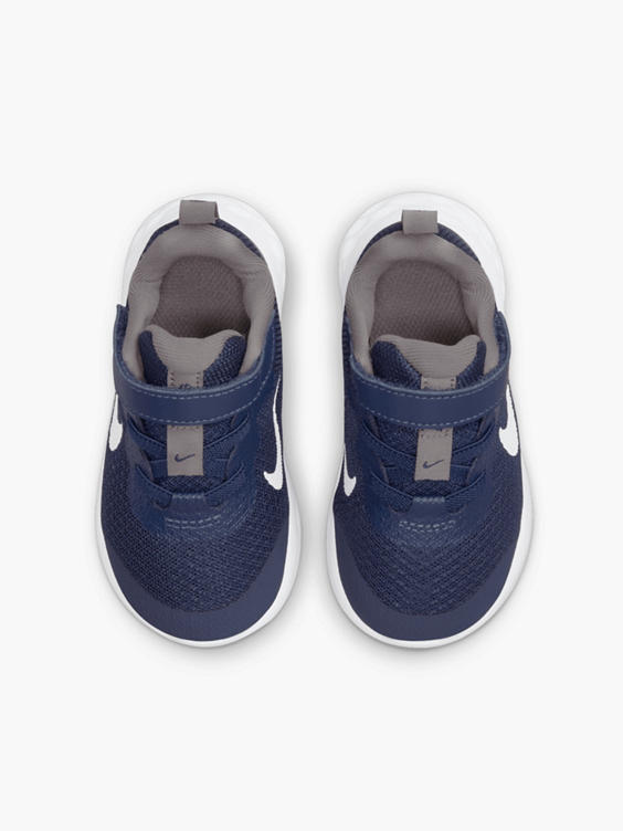 Nike Navy/White Toddler Boys Revolution 6 Velcro Trainer 