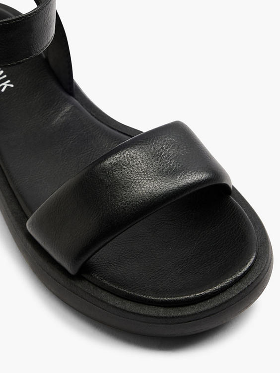 Perphy Open Toe Ankle Strap Kitten Heels Sandals For Women Beige 8.5 :  Target