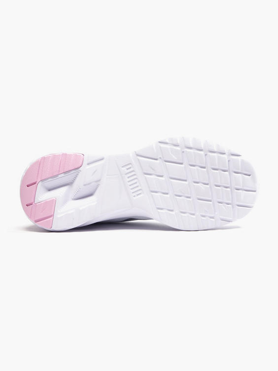 Puma White/Pink All-day Active Lace-up Trainer