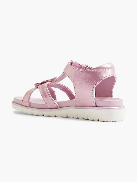 Toddler Metallic Pink Sandal