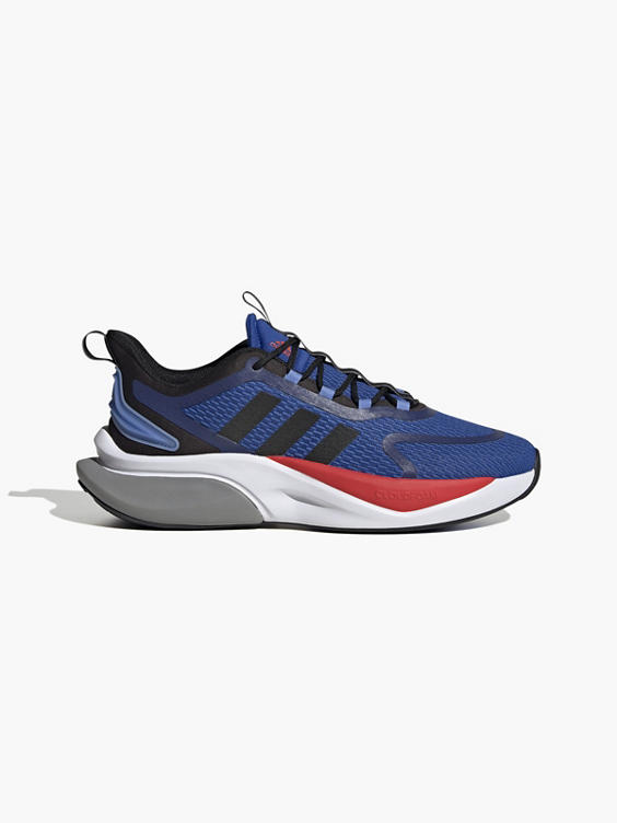 Adidas Blue/Black/Red Alphabounce Trainer