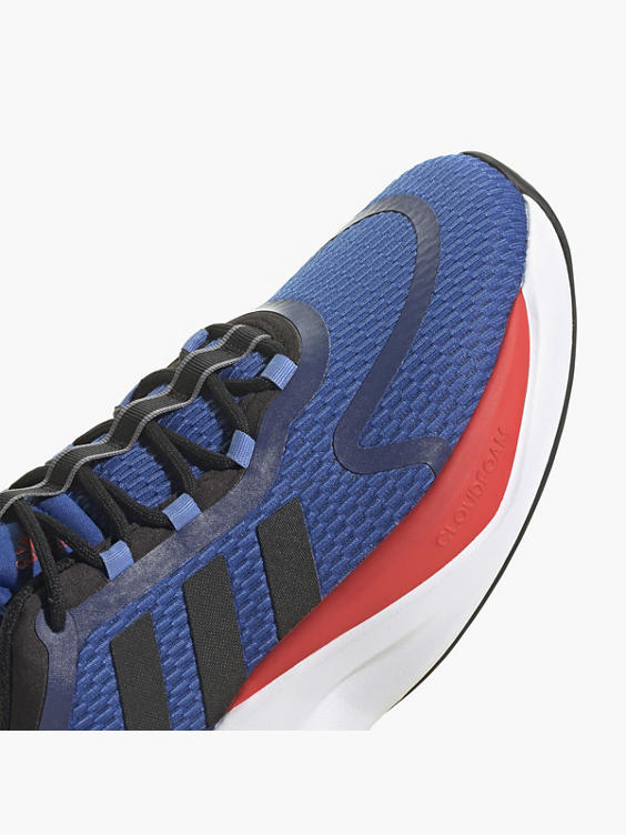 Adidas Blue/Black/Red Alphabounce Trainer