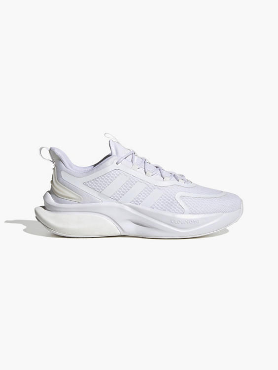 Adidas White Alphabounce Trainers
