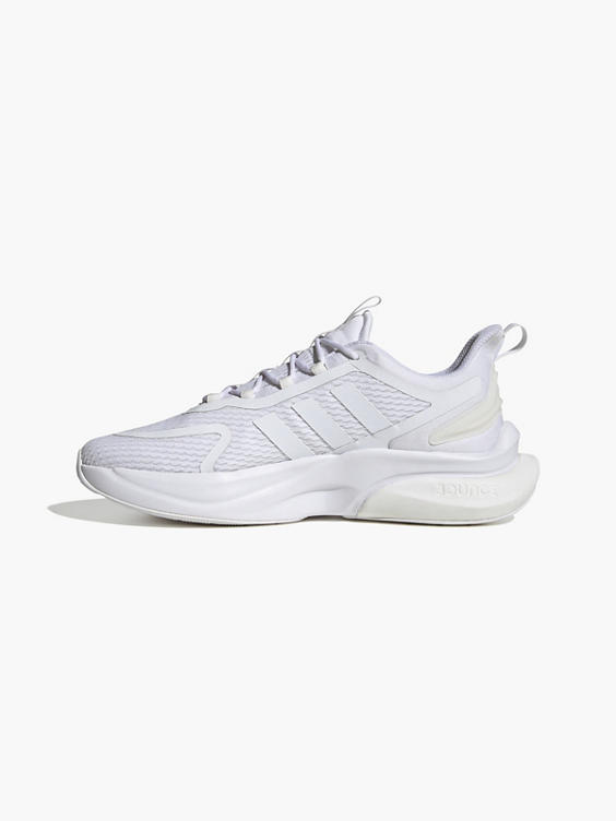 Adidas White Alphabounce Trainers