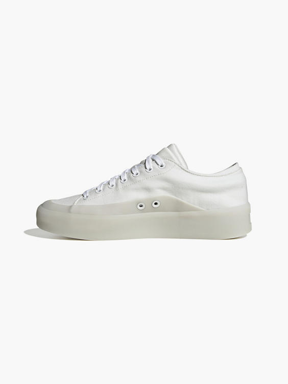 Adidas White Znsored Lace up Trainer