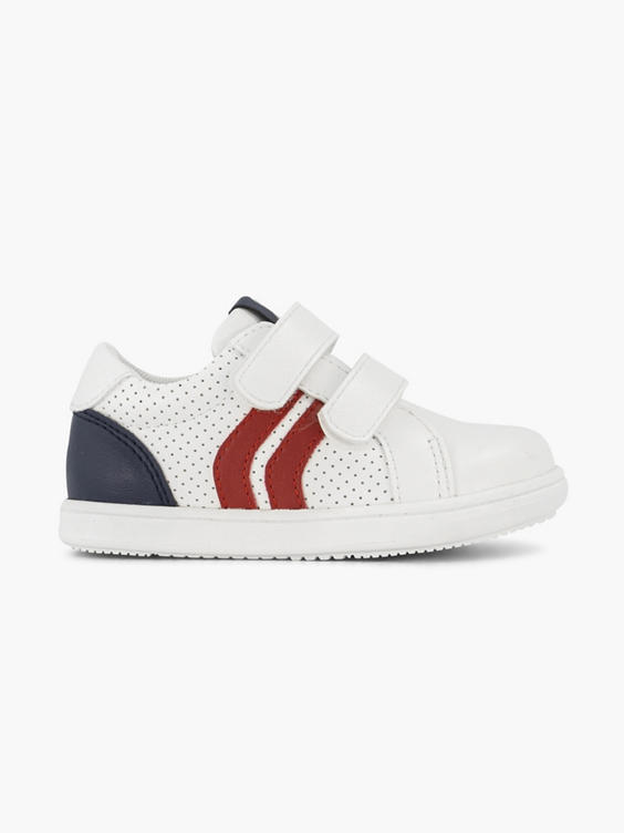 Witte sneaker velcro