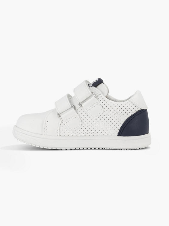 Witte sneaker velcro