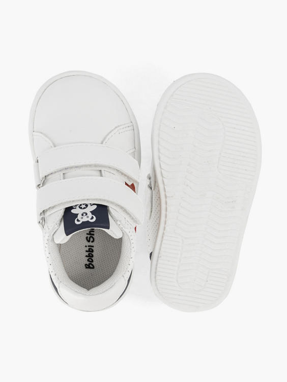 Witte sneaker velcro