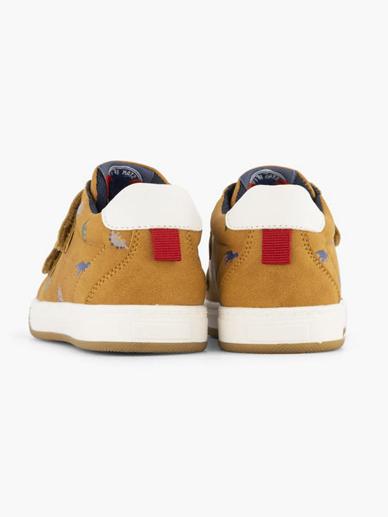 Bruine sneaker velcro