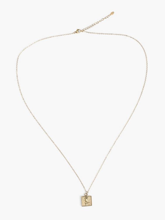 Gouden ketting bedel