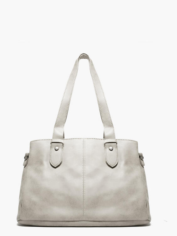 Grey Shoulder Bag