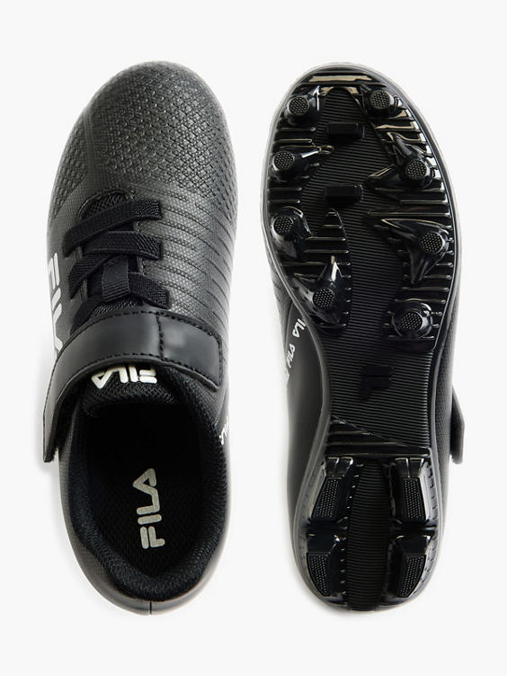 Fila New Black Junior Velcro Football Boot