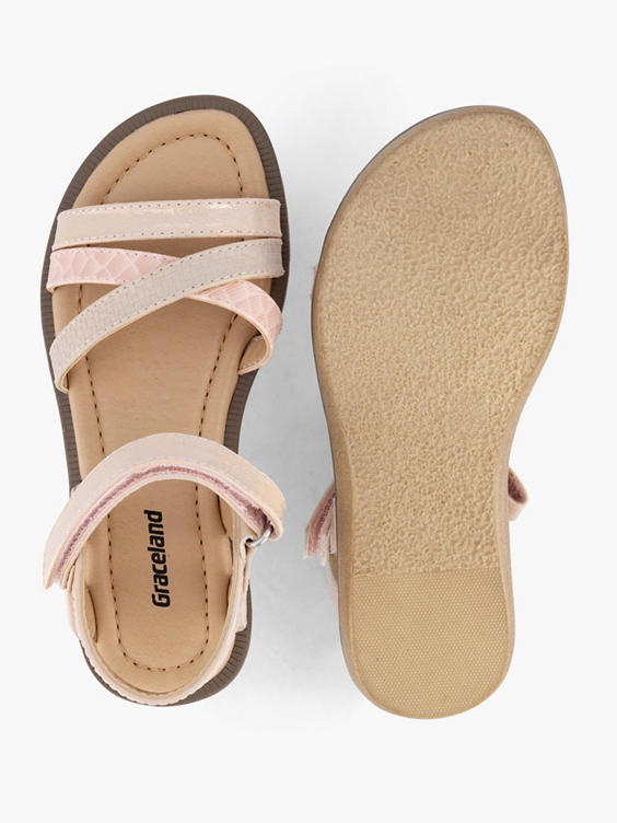 Roze sandaal