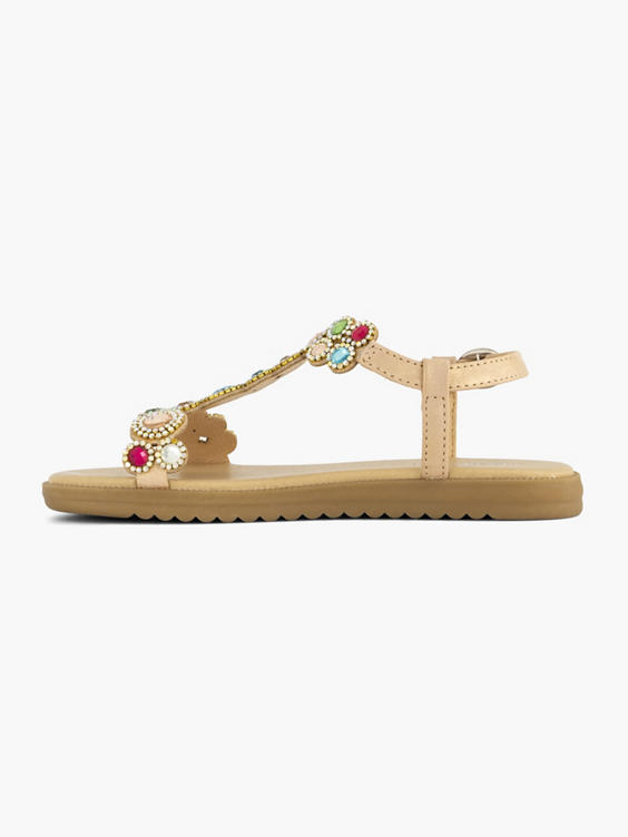 Roségouden sandaal