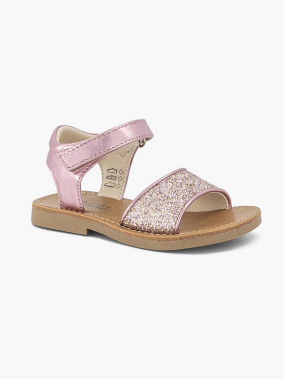 Roze sandalen glitters