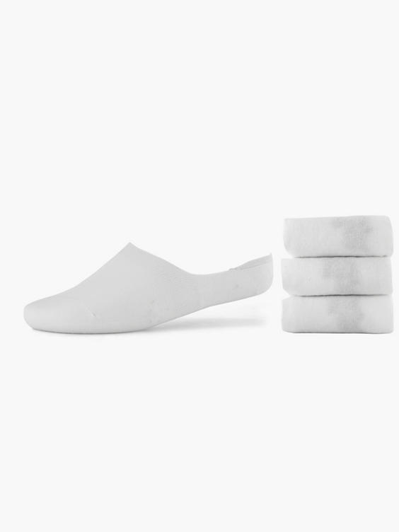 Witte sokken mt 35-38 3 pak