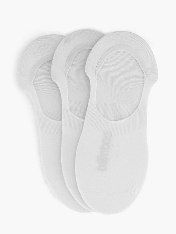 Witte sokken mt 35-38 3 pak