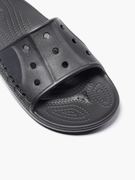Mens Black Crocs Slides 