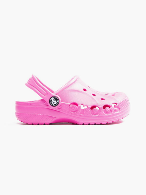 Junior Girls Pink Crocs 