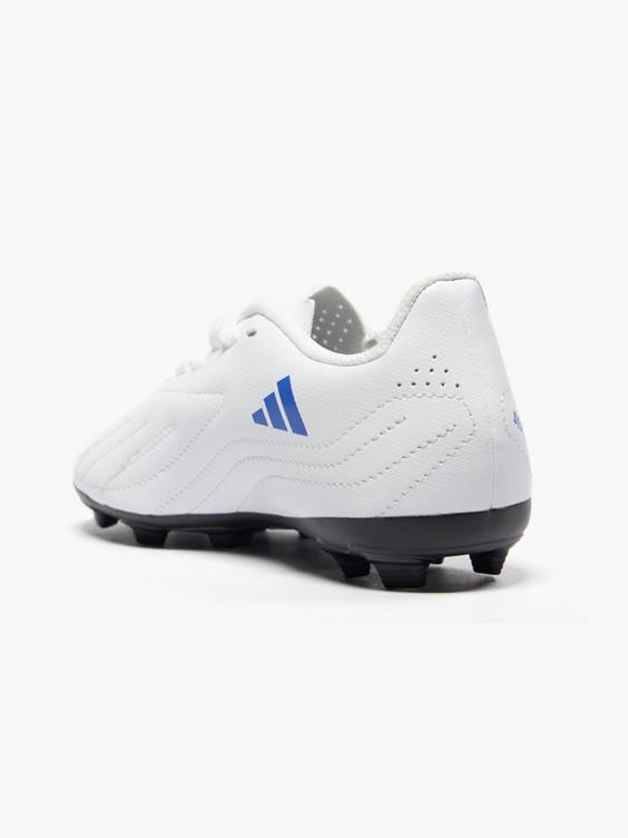 Adidas White/Blue Junior Deportivo II FXG J Lace-up Football Boot