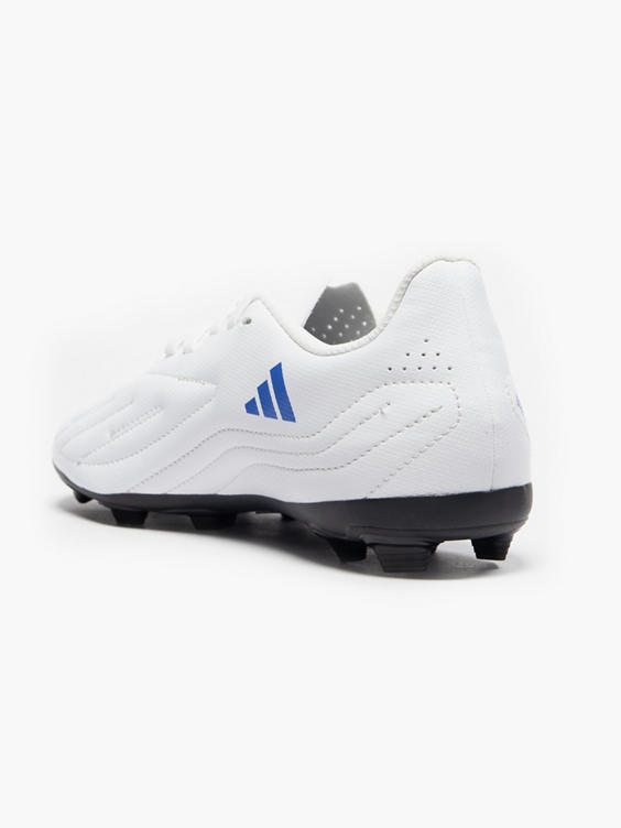 Adidas White/Blue Deportivo II FXG J Teen Lace-Up Football Boot 