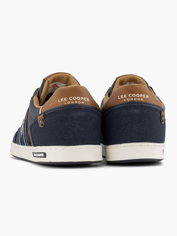 Blauwe sneaker