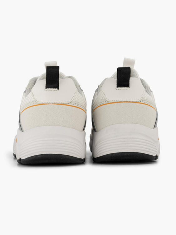 Witte chunky sneaker memory foam