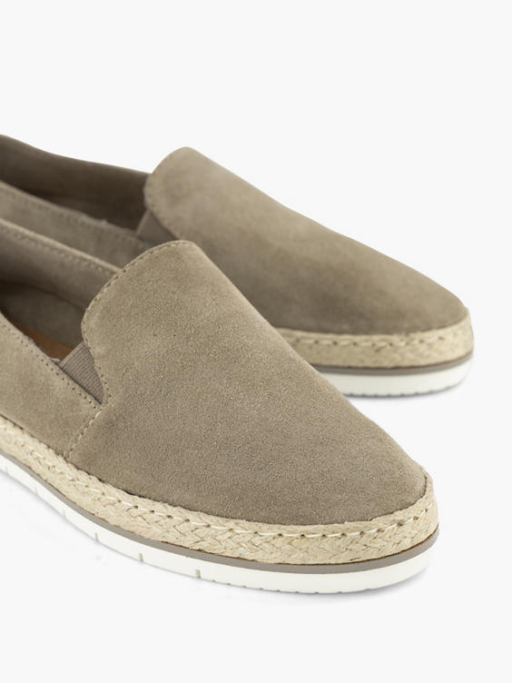 Taupe loafer