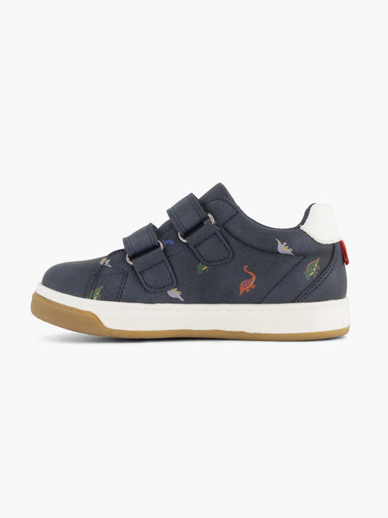 Donkerblauwe sneaker dino