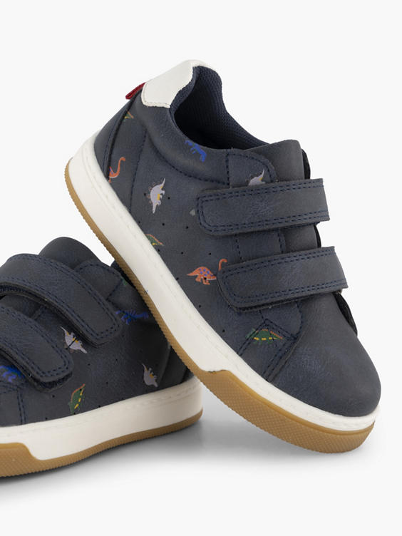 Donkerblauwe sneaker dino