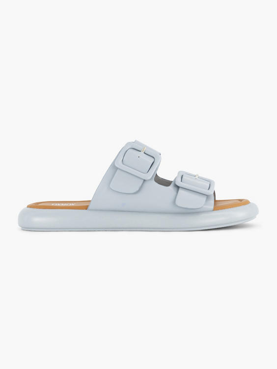 Lichtblauwe slipper