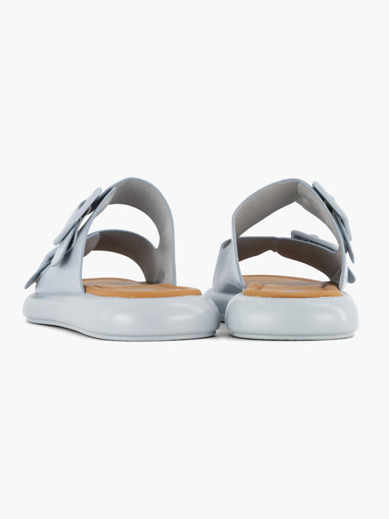 Lichtblauwe slipper