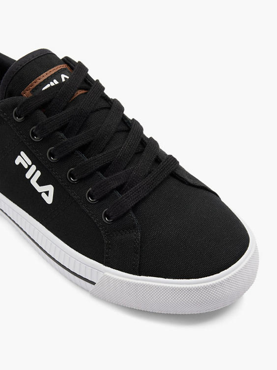 Fila New Black Canvas Lace-up Trainer